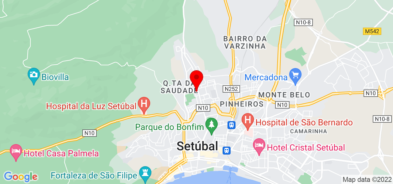 Thais - Setúbal - Setúbal - Karte