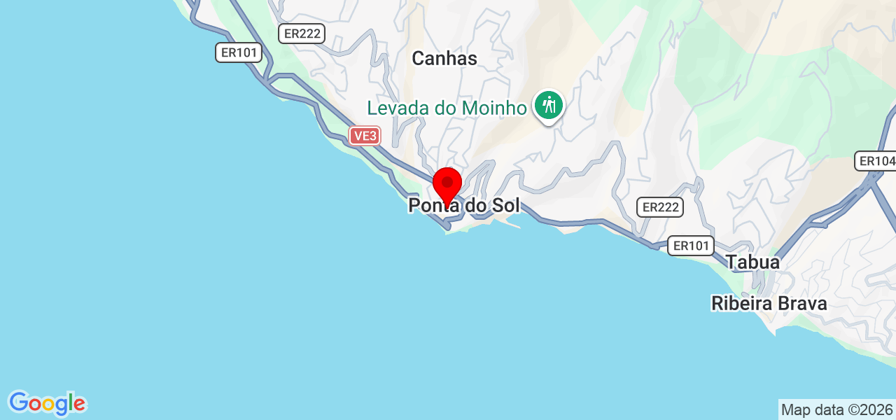 Lu&iacute;s Alexandre da Silva - Madeira - Ponta do Sol - Map