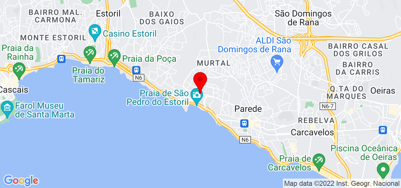 Agnes - Lisboa - Cascais - Mapa