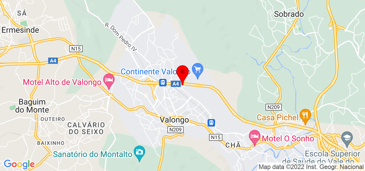 DJ BLOC.89 - Porto - Valongo - Mapa