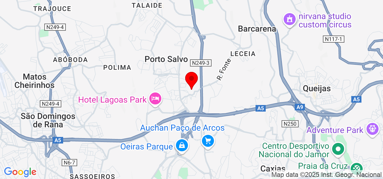 3Design - Lisboa - Oeiras - Map