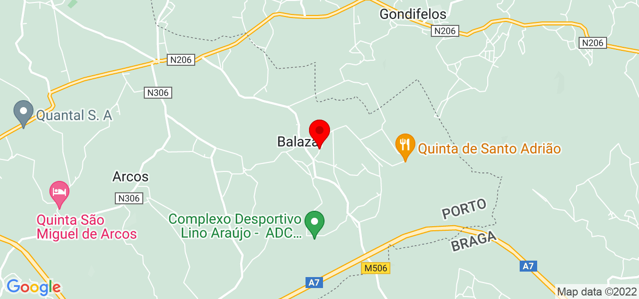 Shirlei - Porto - Póvoa de Varzim - Map