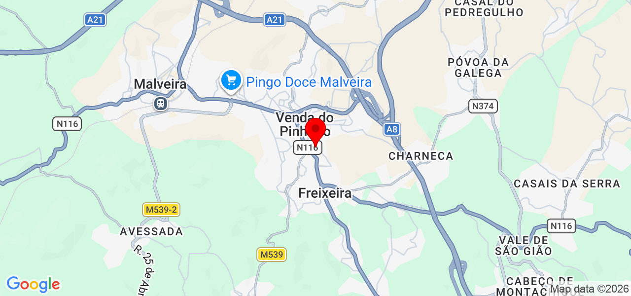 Gil Vaz - Lisboa - Mafra - Carte
