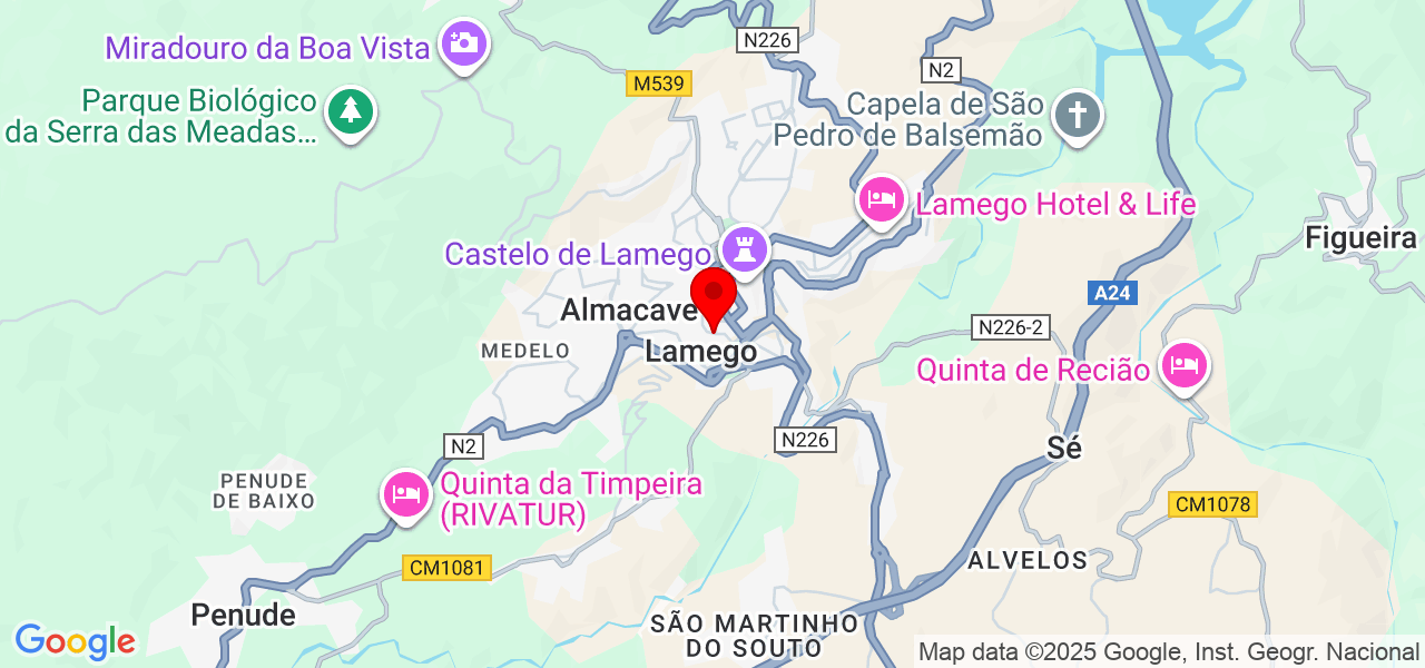 Daniel Duarte - Viseu - Lamego - Karte