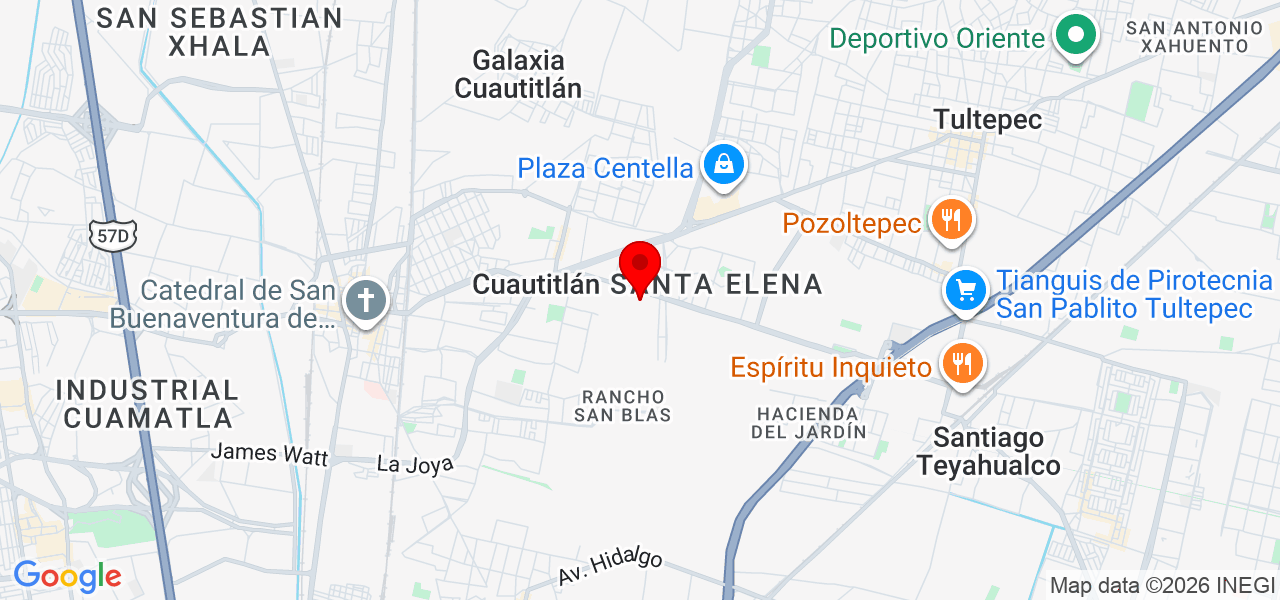 Sello Dorado - México - Cuautitlán - Map