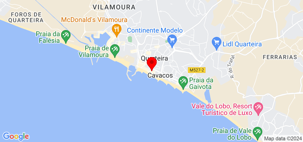 Rodrigues Servi&ccedil;os - Faro - Loulé - Mapa