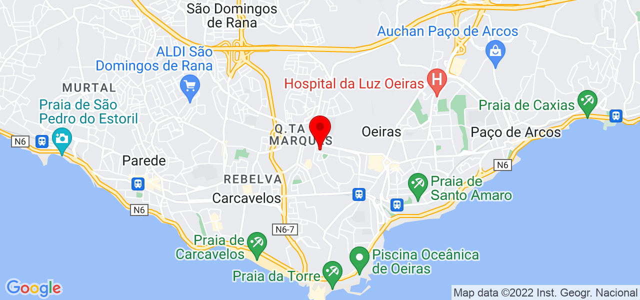 Ana Almeida PT - Lisboa - Oeiras - Mapa