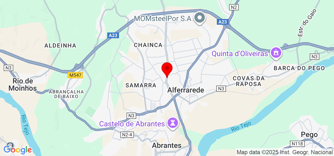 Badarro Studio - Santarém - Abrantes - Mapa