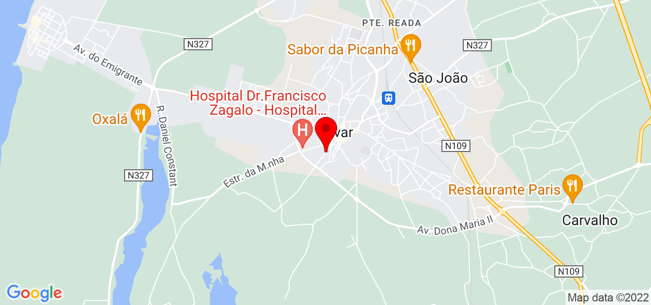 Marcelo Messias - Aveiro - Ovar - Mapa