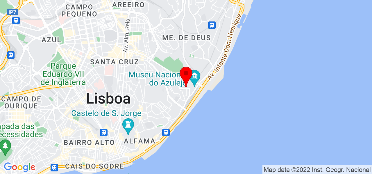 L&aacute;zaro Vitor - Lisboa - Lisboa - Mapa