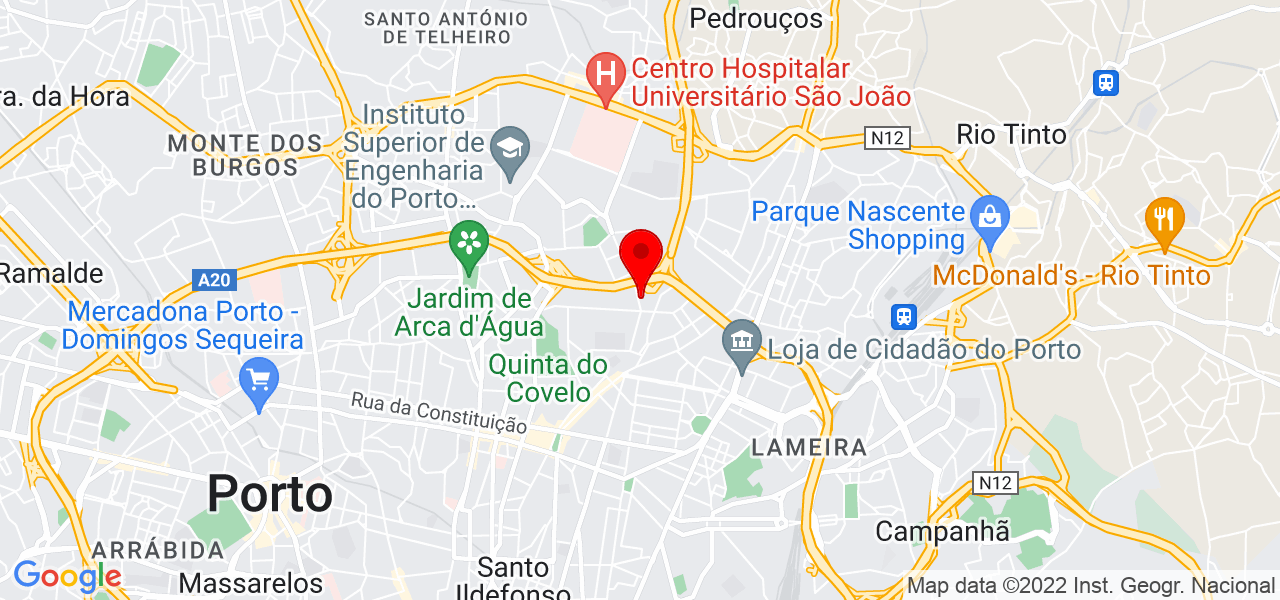 Ana Paula Alves - Porto - Porto - Mapa