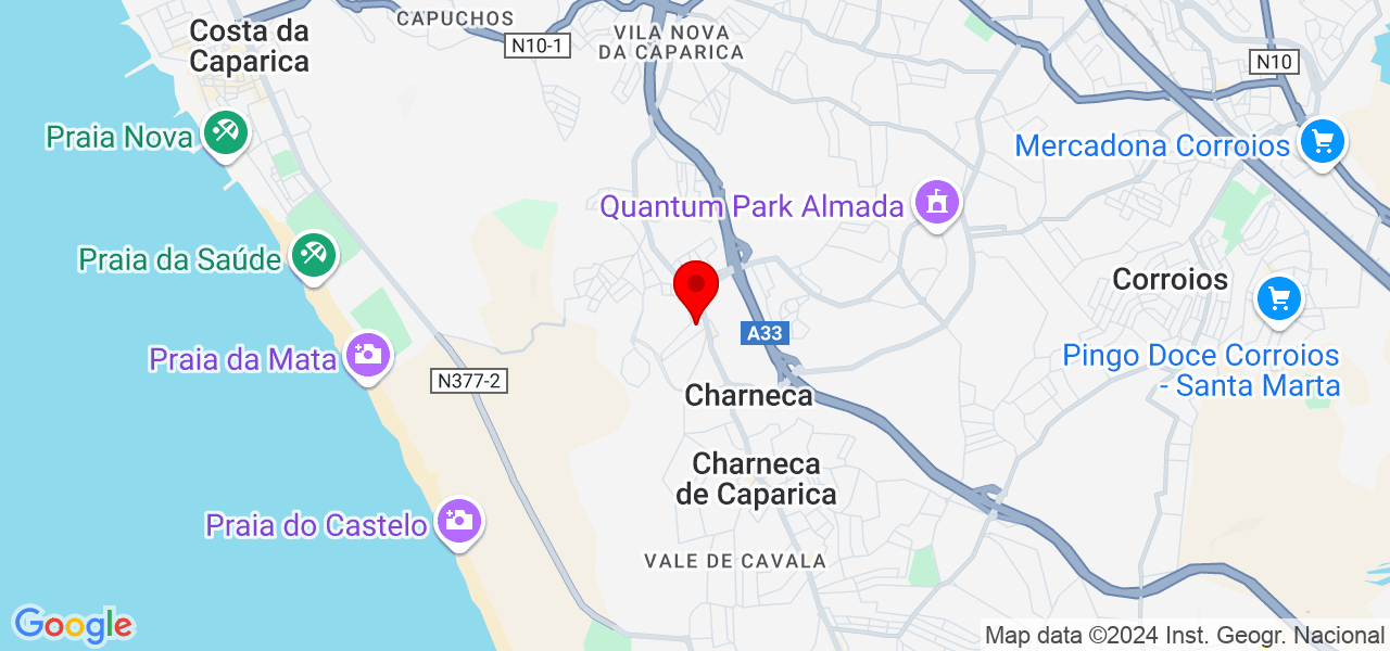 ODL - Setúbal - Almada - Mapa