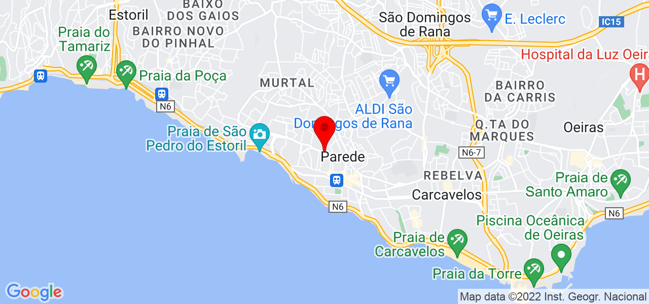 DJ Nuno Garcia - Lisboa - Cascais - Mapa