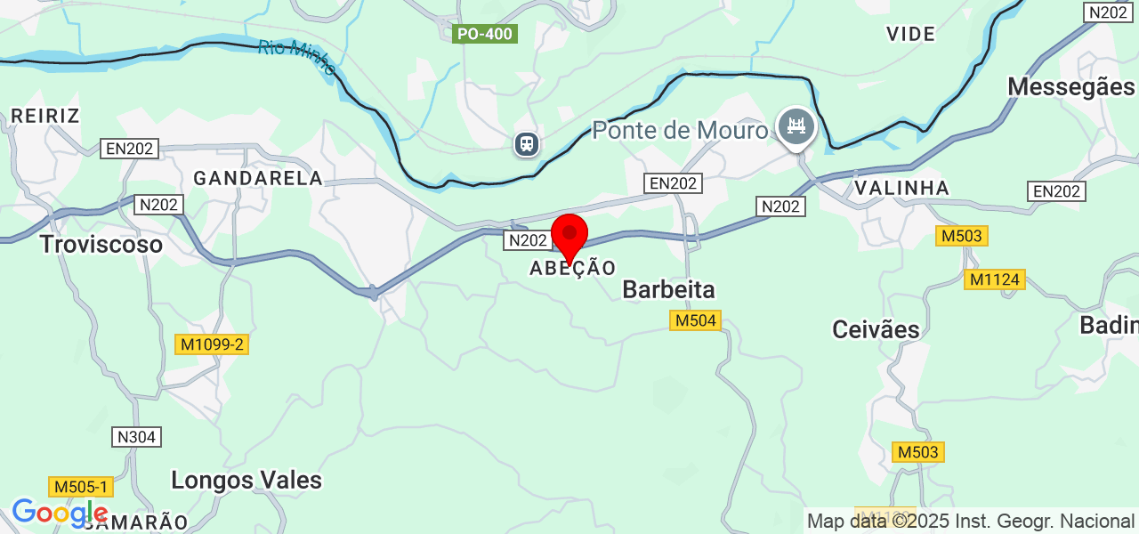 Nsua midia - Viana do Castelo - Monção - Mapa