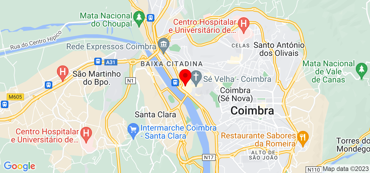 Gestora de Redes Sociais - Coimbra - Coimbra - Mapa