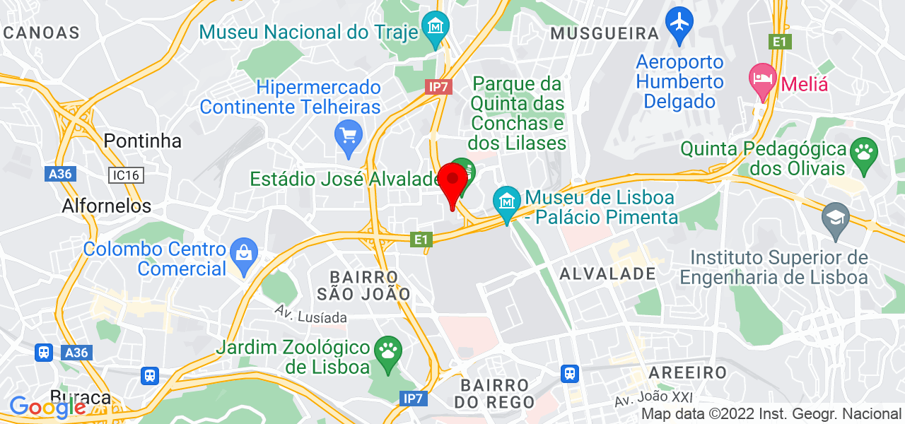 Rui Andre - Lisboa - Lisboa - Mapa