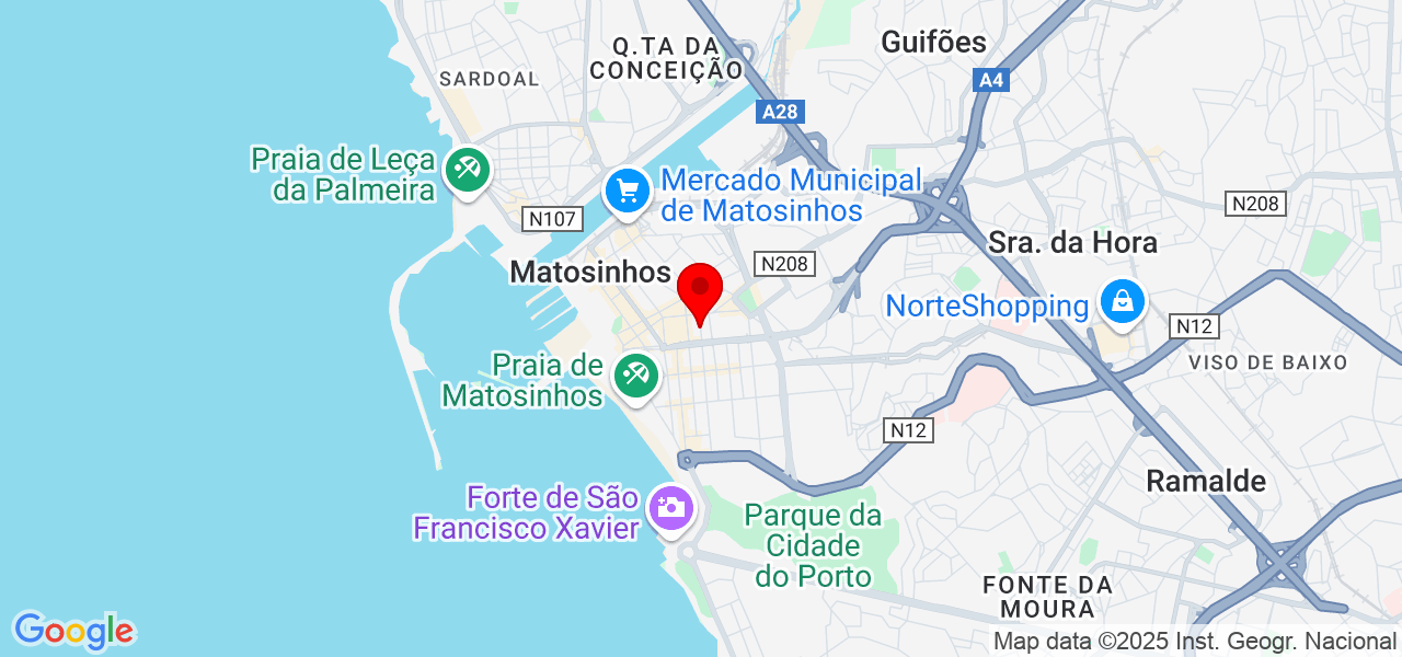Rui Ungaro - Porto - Matosinhos - Map
