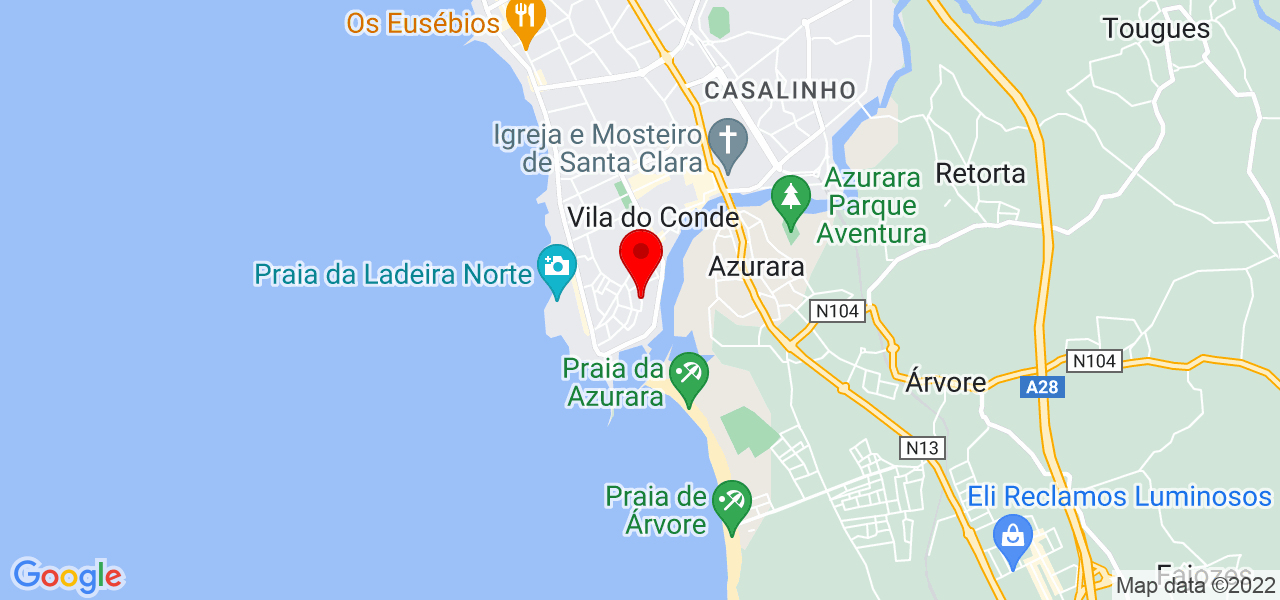 rbdecor - Porto - Vila do Conde - Mapa