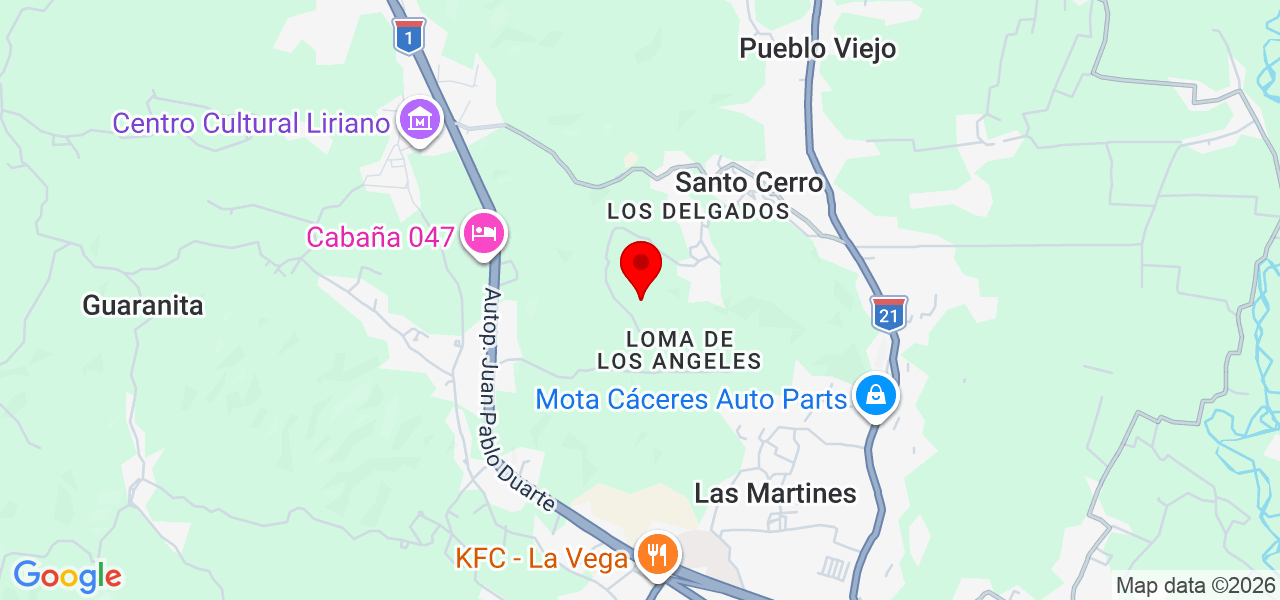 D leon fiesta - La Vega - La Vega - Map
