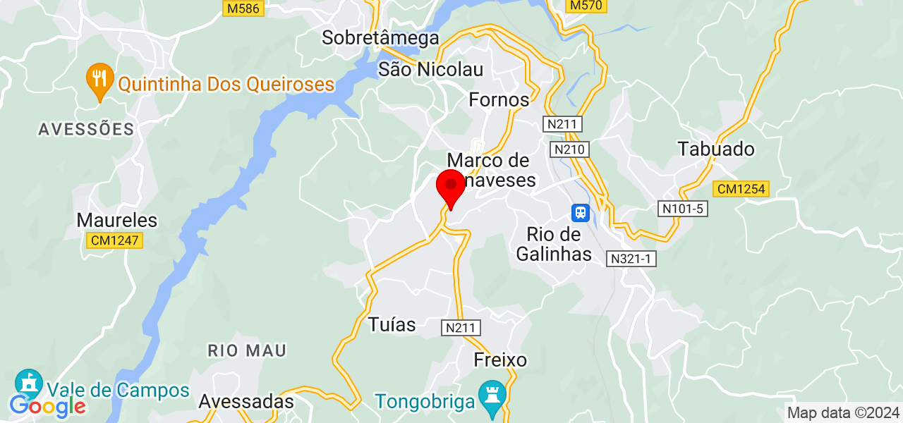 Silva &amp; Silva - Porto - Marco de Canaveses - Map