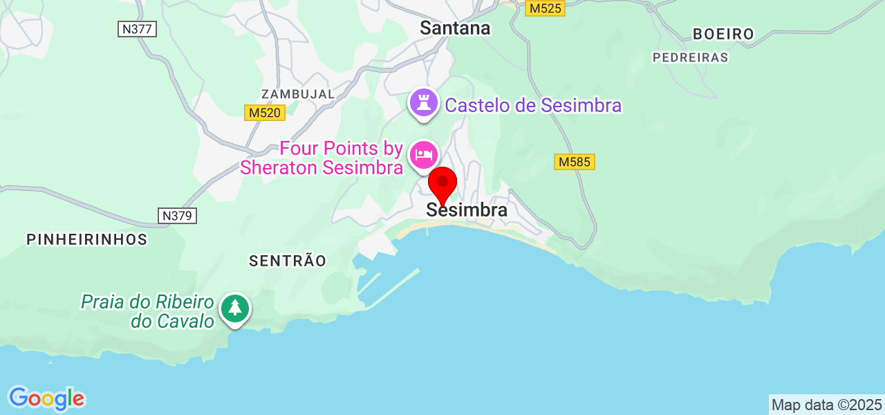 Alessandro Carvalho - Setúbal - Sesimbra - Mapa