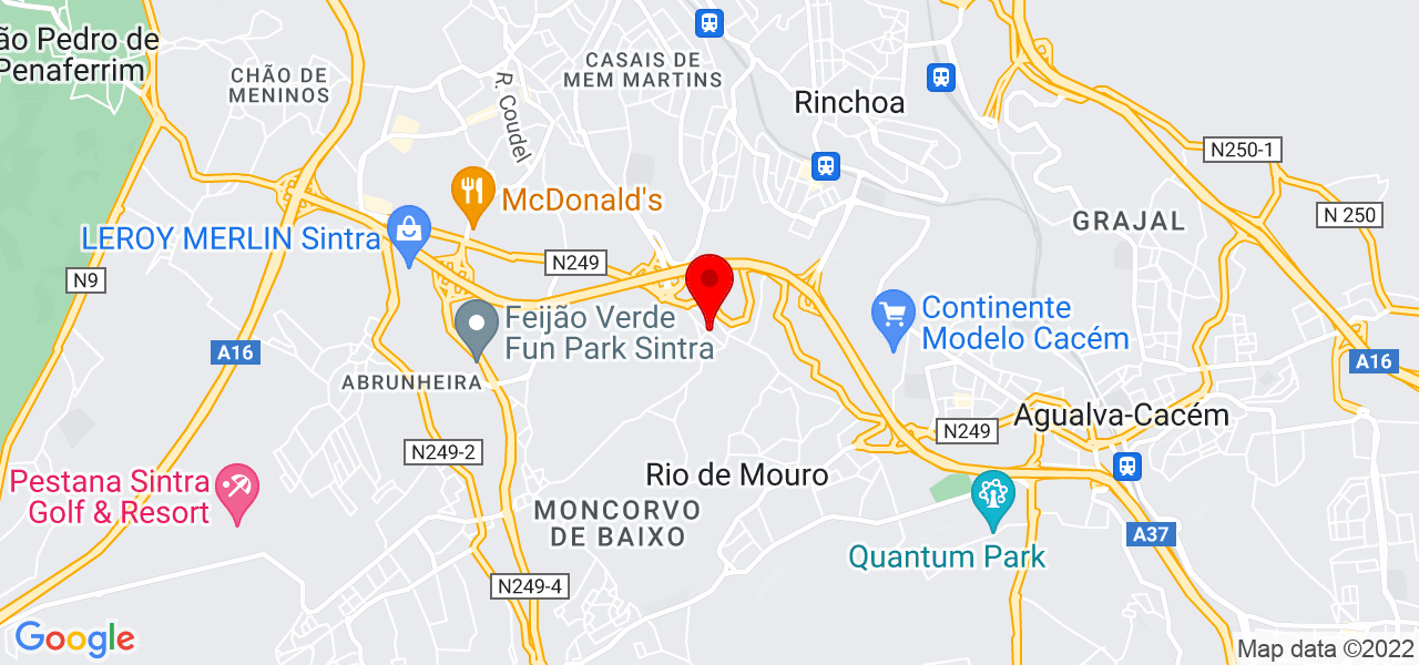 Silvia - Lisboa - Sintra - Mapa
