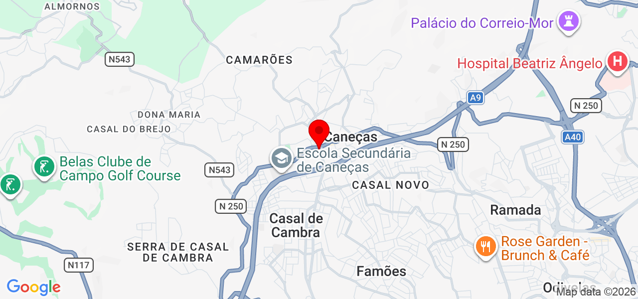 Araujoremodela - Lisboa - Odivelas - Mapa