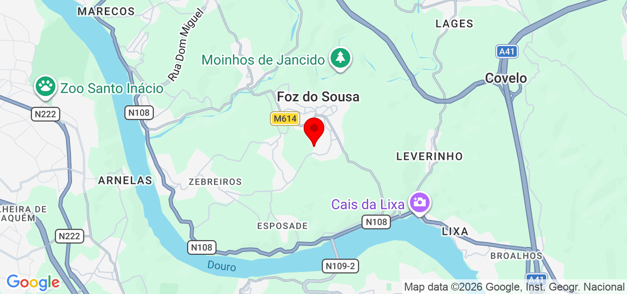 Lara Gonçalves - Porto - Gondomar - Map