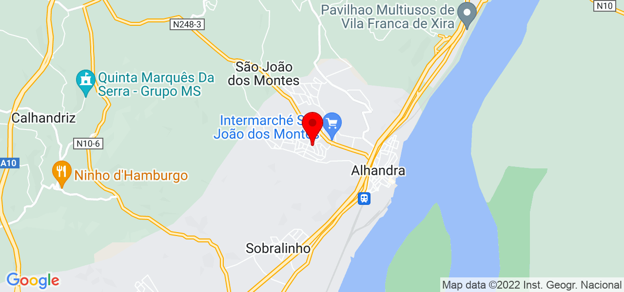 Ivo Cristeta - Lisboa - Vila Franca de Xira - Mapa