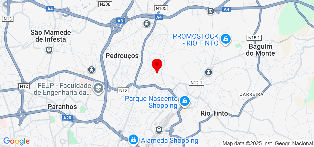 LAURA ANJOS CONSTRUÇÕES LDA - Porto - Gondomar - Mapa