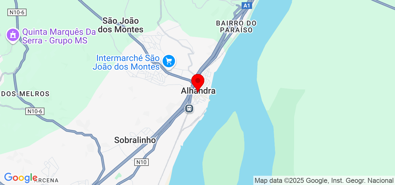 CZN Projetos e Móveis Sob Medidas - Lisboa - Vila Franca de Xira - Map