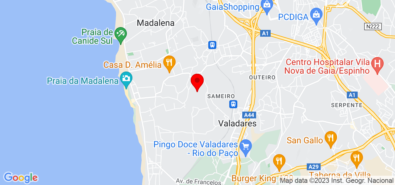 Michely - Porto - Vila Nova de Gaia - Mapa