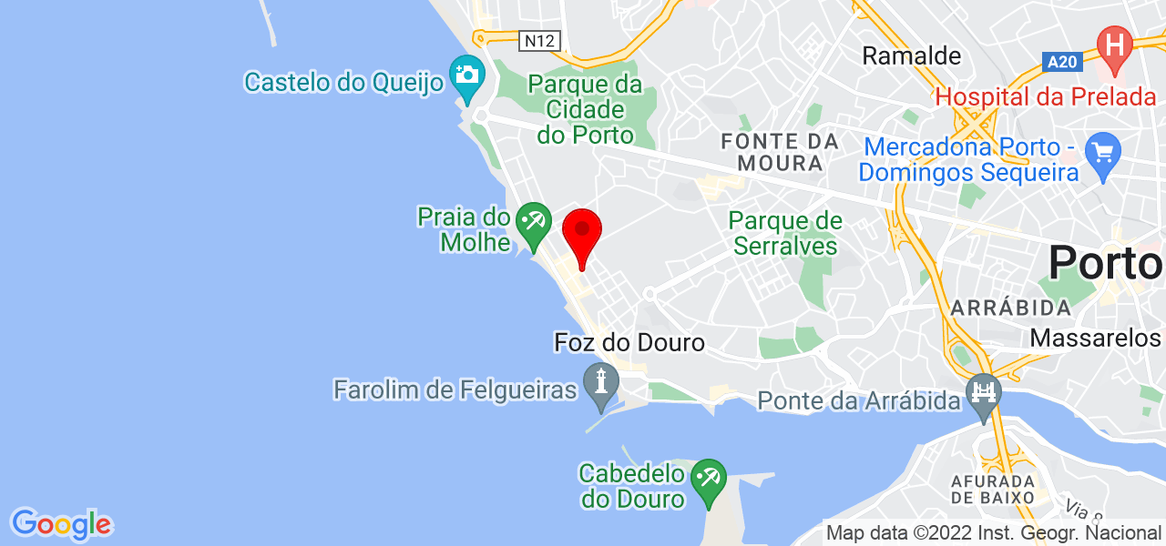 Carolina Lopes Rodrigues - Porto - Porto - Mapa