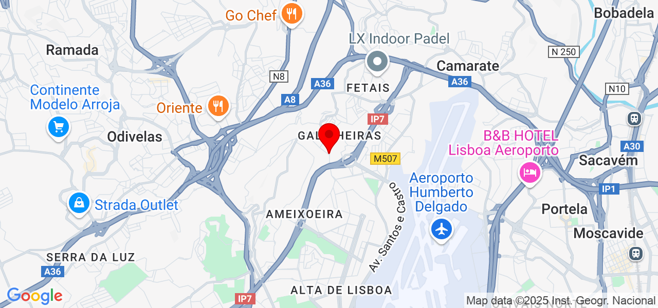 Thalison Martins - Lisboa - Lisboa - Mapa