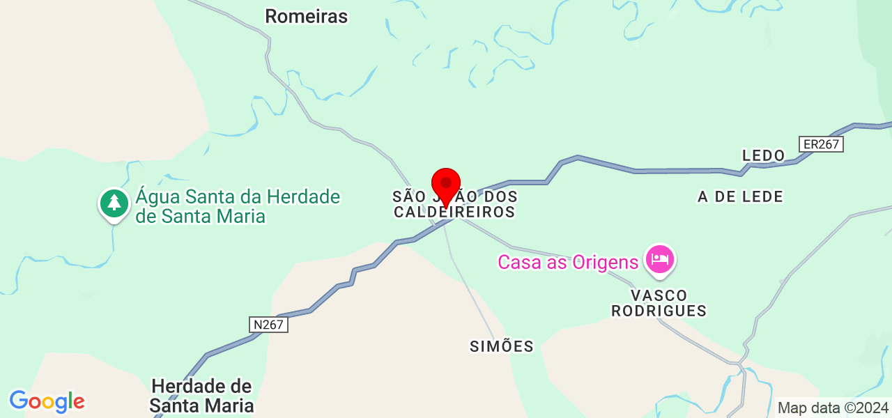 Capucine - Beja - Mértola - Mapa