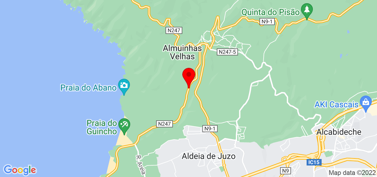 Ana Santos - Lisboa - Cascais - Mapa