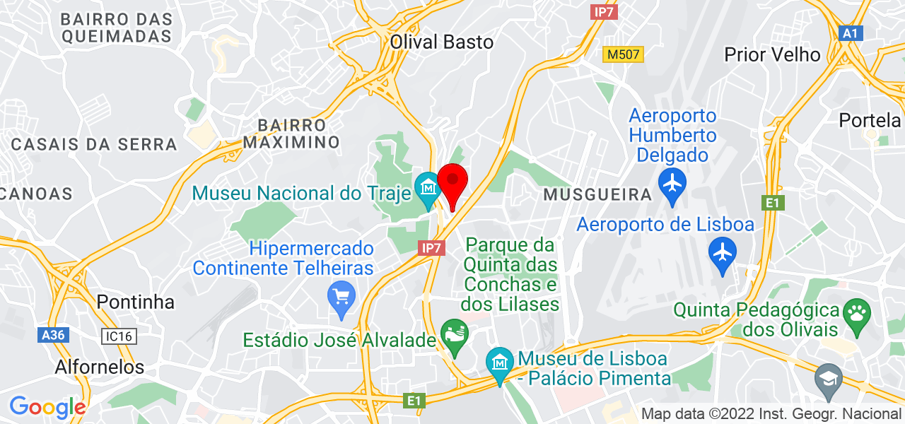 2Mwpro Engenharia/ Manutenção Eletricidade Lda - Lisboa - Lisboa - Mapa