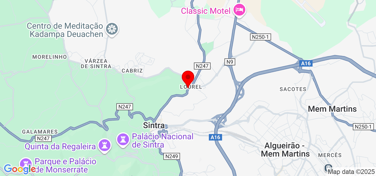 Djraffa - Lisboa - Sintra - Map