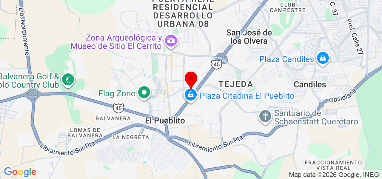 Taller de costura AJUSTALO - Querétaro - Corregidora - Mapa