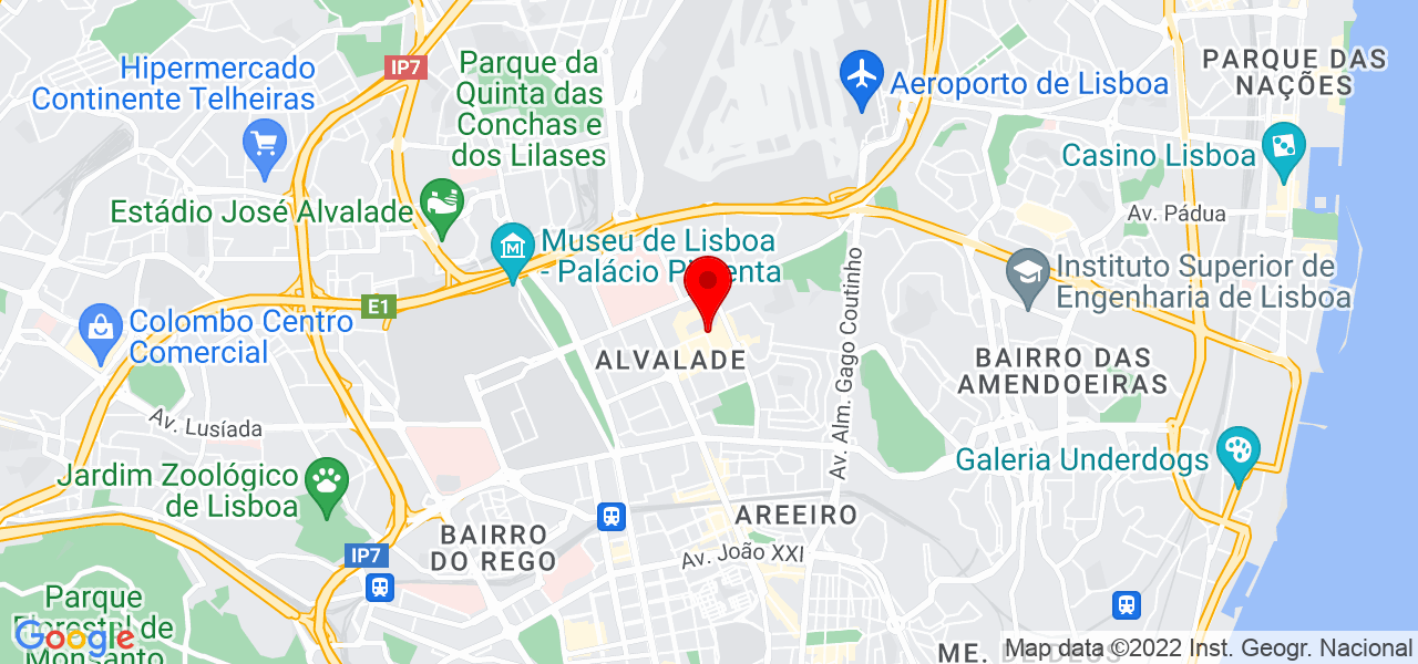 EGOMED, Lda - Lisboa - Lisboa - Mapa