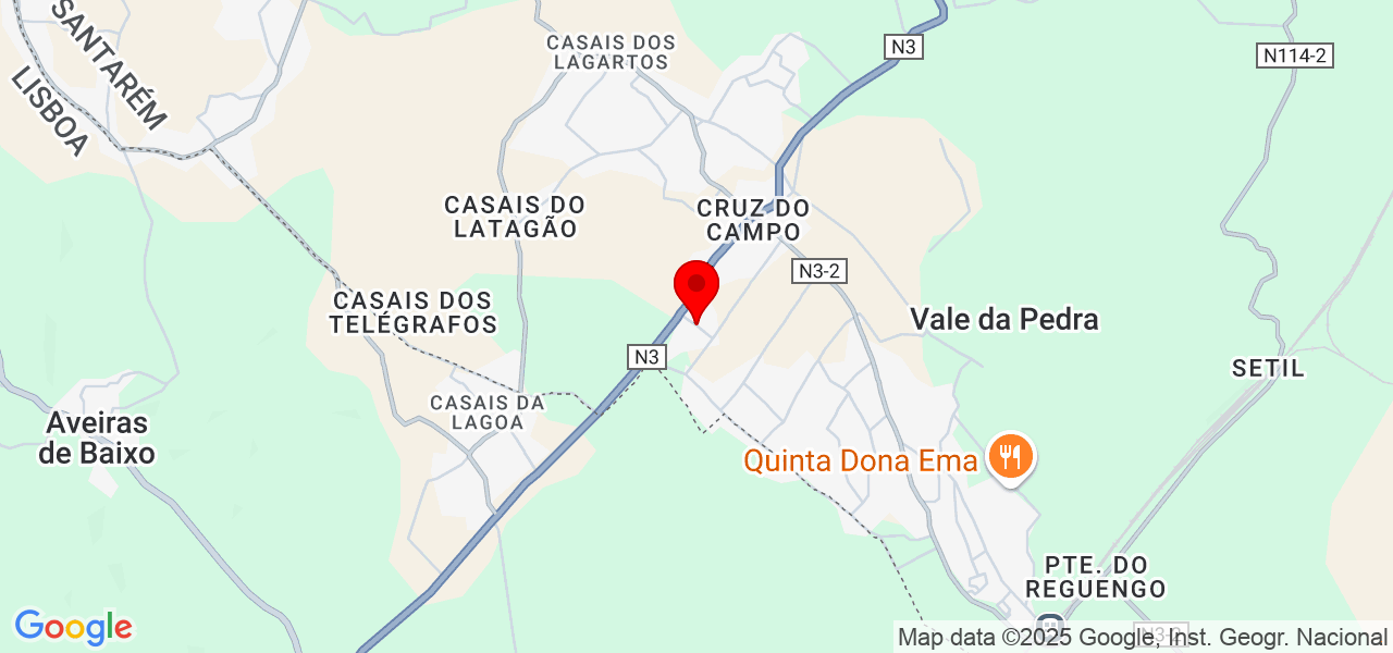 Arminda Ferreira - Santarém - Cartaxo - Mapa