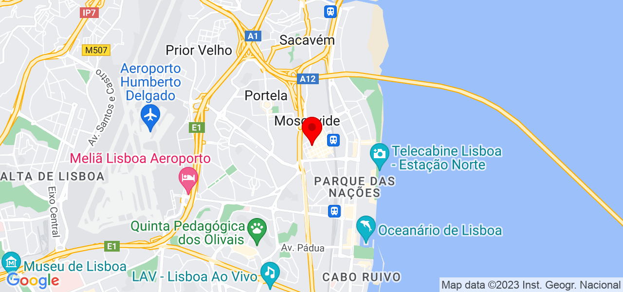 Priscilla - Lisboa - Loures - Mapa