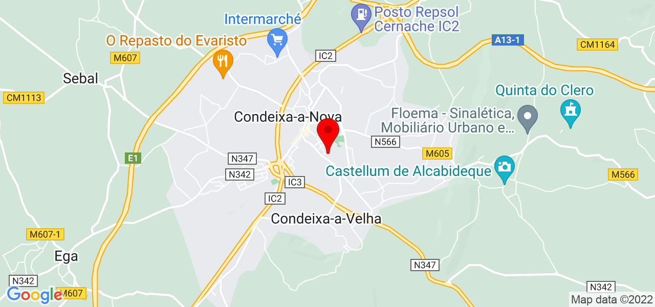 Instaltec Servi&ccedil;os - Ar Condicionado, G&aacute;s, Climatiza&ccedil;&atilde;o e Canaliza&ccedil;&atilde;o - Coimbra - Condeixa-a-Nova - Mapa