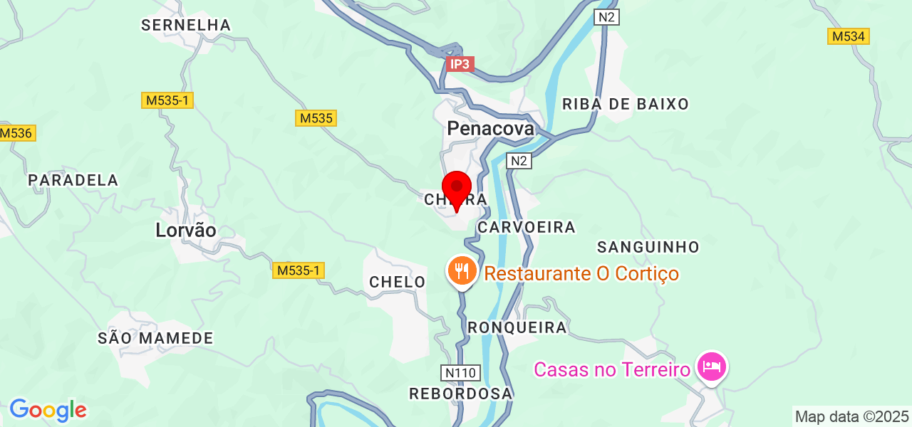 MD PAULO DUARTE - Coimbra - Penacova - Map
