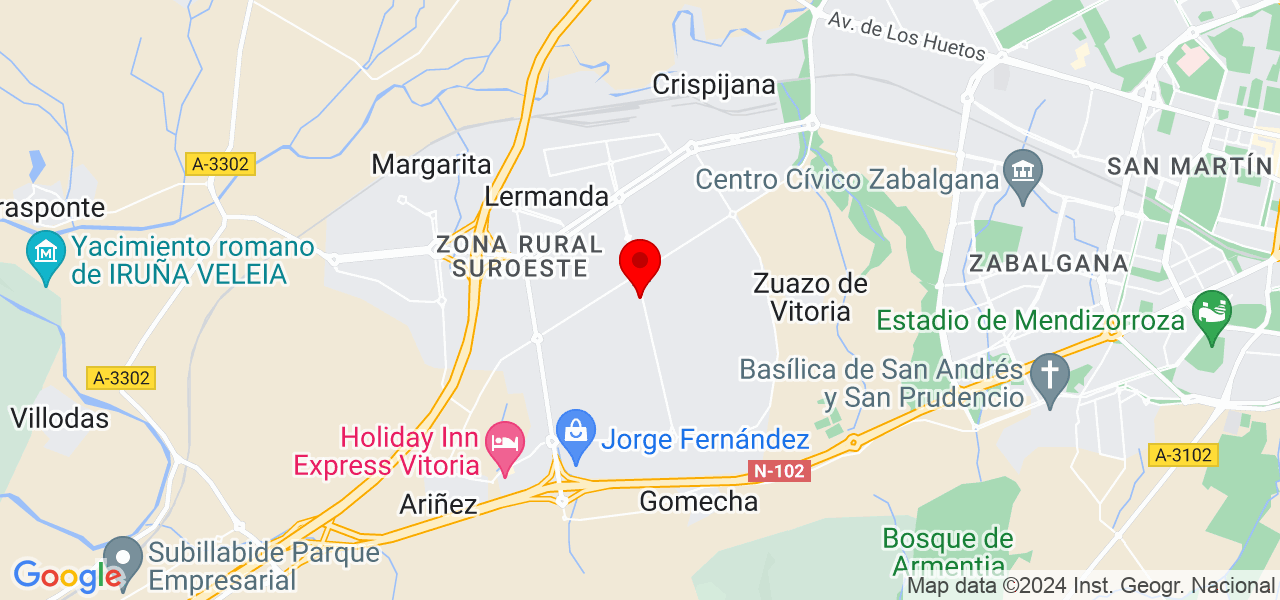 Dori Roncero Fotograf&iacute;a - País Vasco - Vitoria-Gasteiz - Mapa