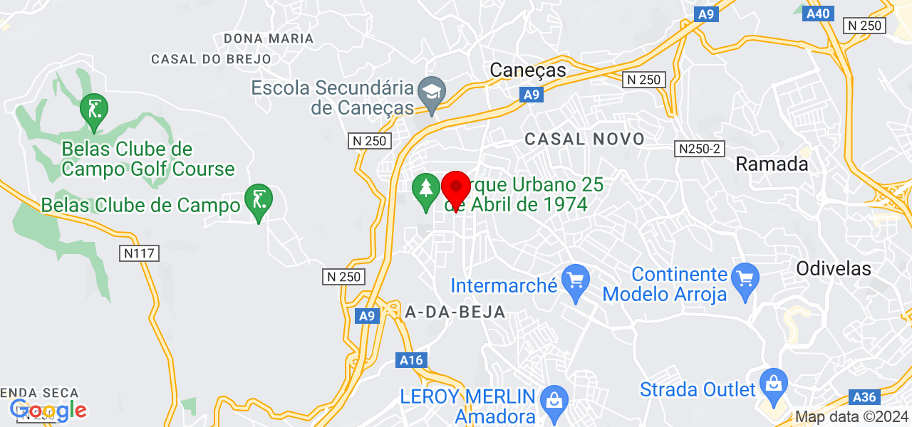 Mola transportes - Lisboa - Sintra - Map