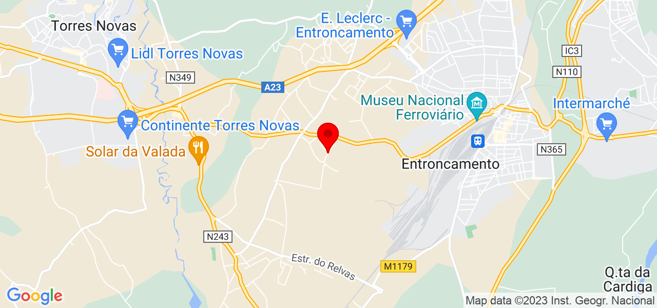 Bark Not Bite - Santarém - Torres Novas - Mapa