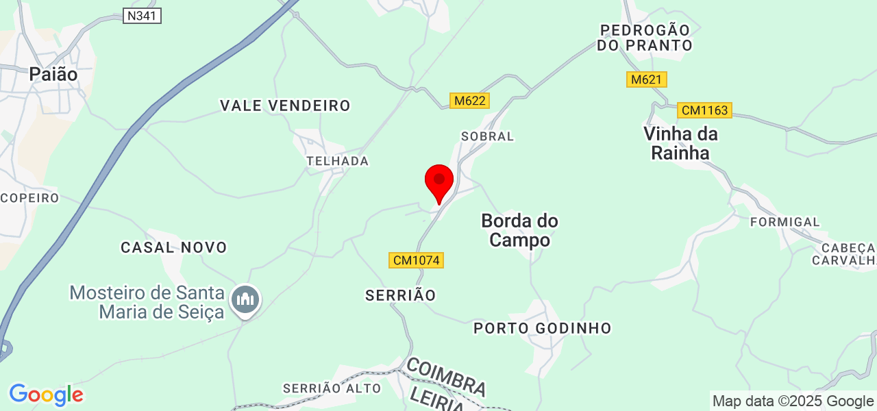 Web Design - Coimbra - Figueira da Foz - Mapa