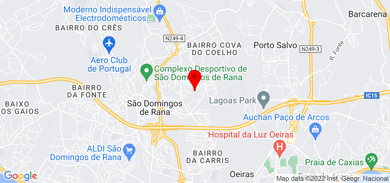 Helida - Lisboa - Cascais - Mapa