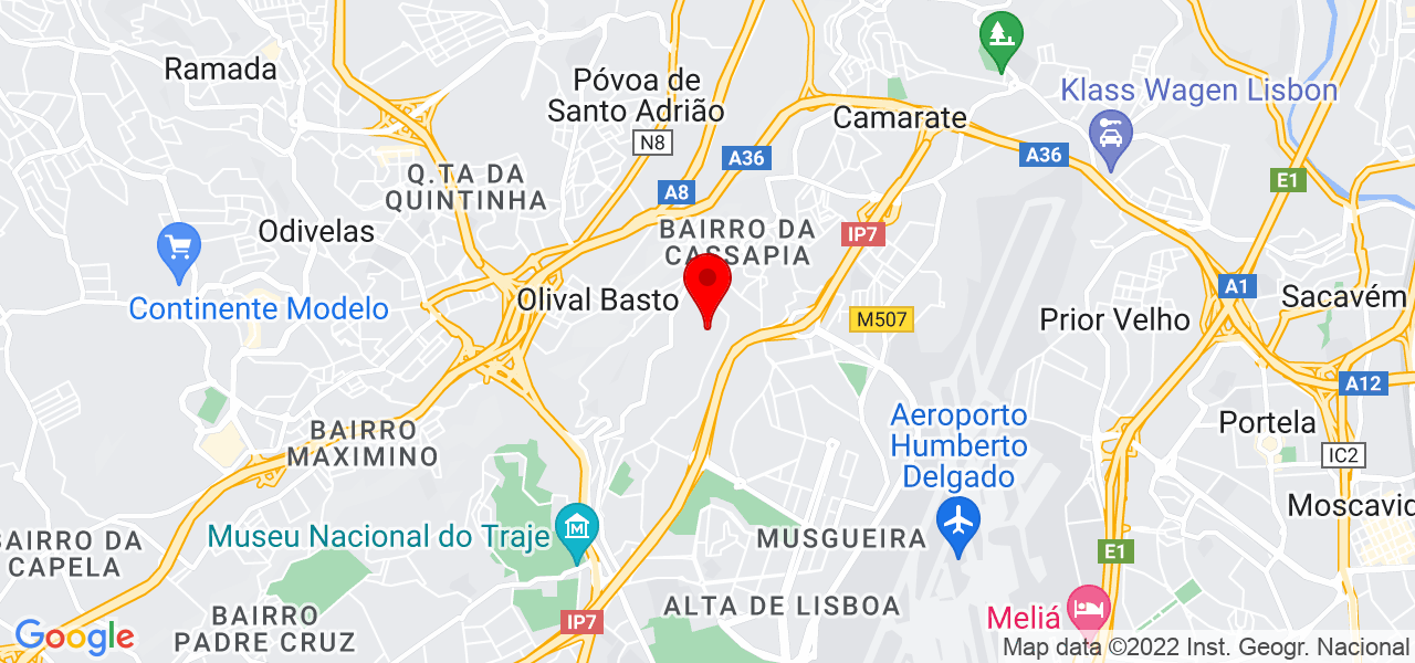 Castelos Irreverentes - Lisboa - Lisboa - Mapa